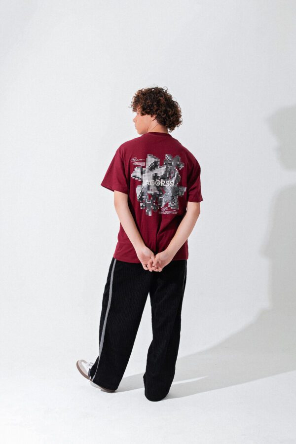 T-shirt "Raio" - Bordô