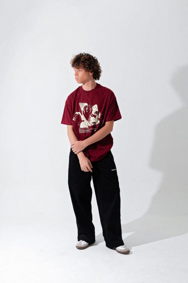 T-shirt "Parta" - Bordô