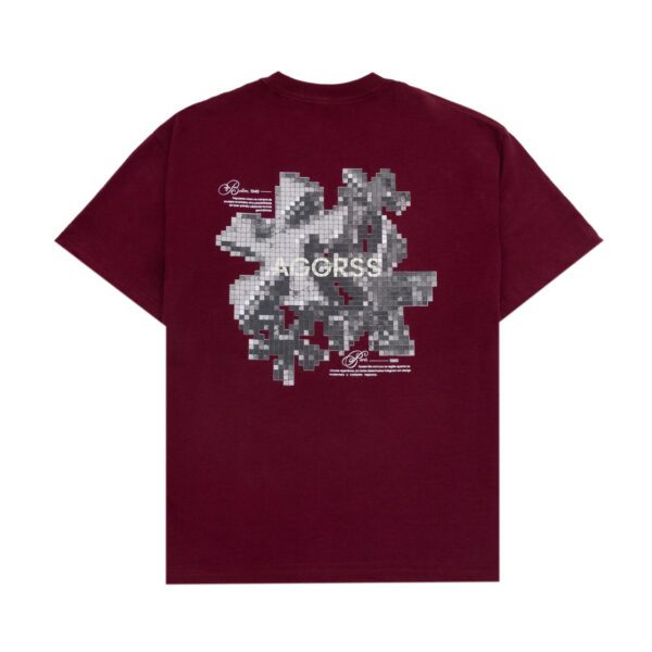 T-shirt "Raio" - Bordô