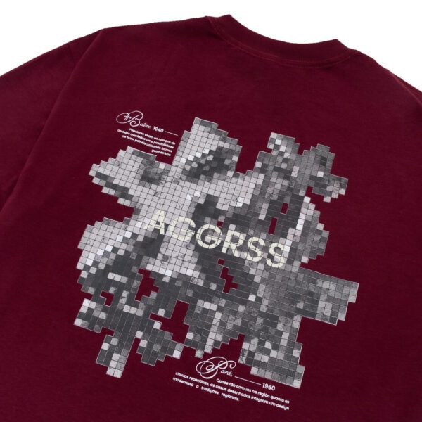 T-shirt "Raio" - Bordô